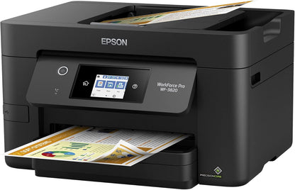 Epson WF-3820 Workforce Pro Wireless All-in-One Color Inkjet Printer