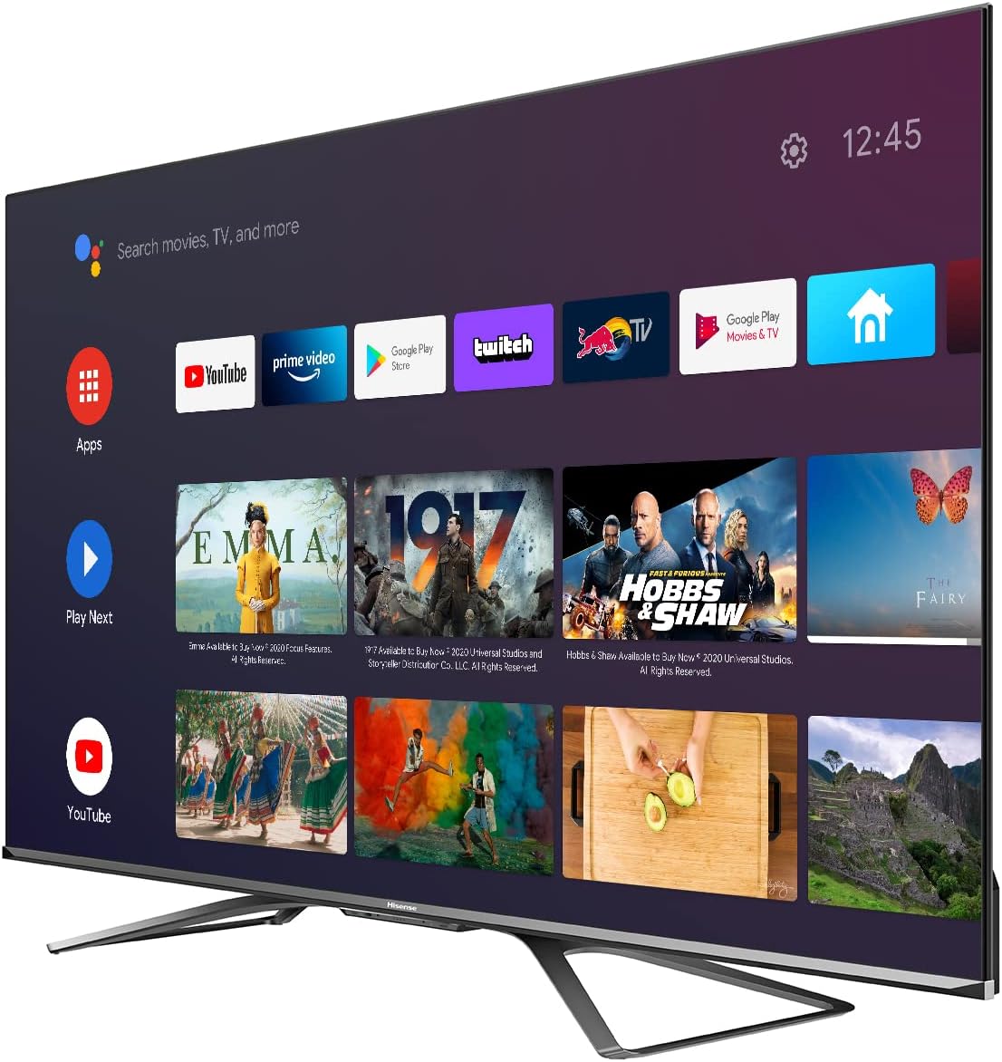 Hisense 65U8G 65-Inch ULED 4K Android Smart TV