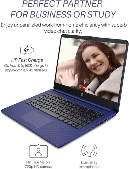 HP HP Stream 14 Student Laptop Intel N4120 16GB 64GB