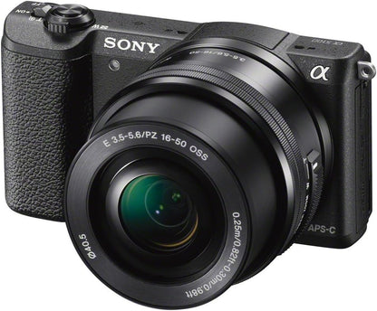 Sony ILCE5100L/B a5100 16-50mm Mirrorless Camera (Renewed)
