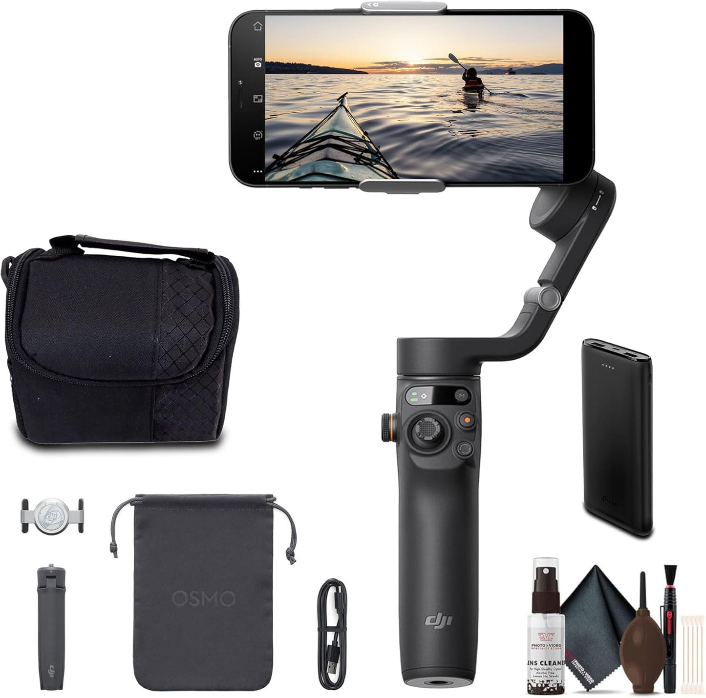 DJI Osmo Mobile 6 Gimbal Stabilizer Phone Vlogging Kit