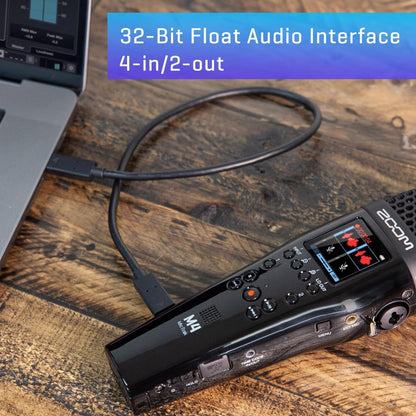 Zoom M4 MicTrak Stereo Recorder Bundle