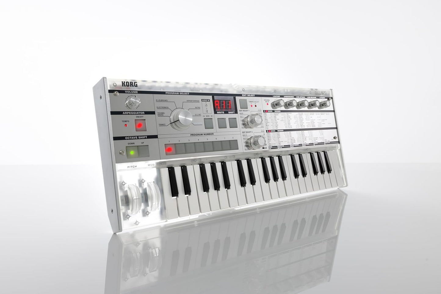 Korg MICROKORG-CR Crystal 20th Anniversary Synthesizer