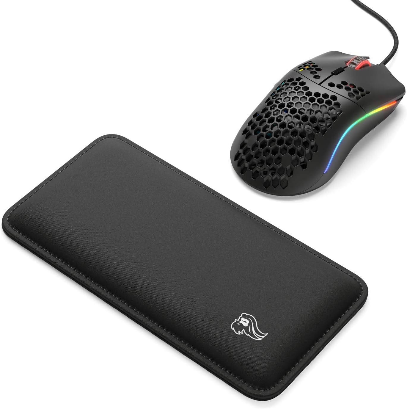 Glorious GW-M Black Ergonomic Mouse Wrist Rest Pad