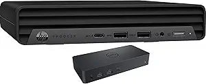 HP ProDesk 400 G6-4414-9821: i5 Mini PC with D6000 Dock