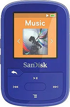 SanDisk SDMX32-032G-G46B 32GB Clip Sport Plus MP3 Player Blue