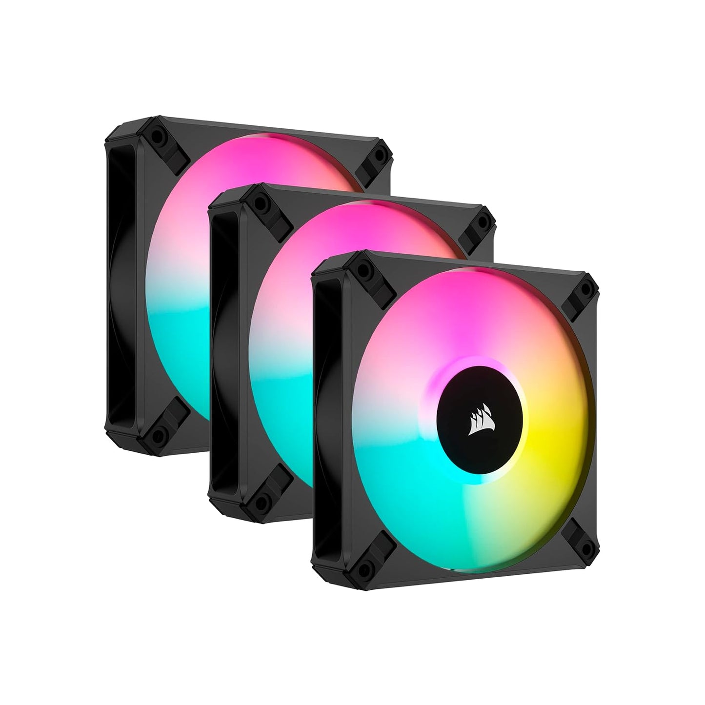 Corsair AF120 RGB Elite 120mm PWM Fan Kit (Renewed)