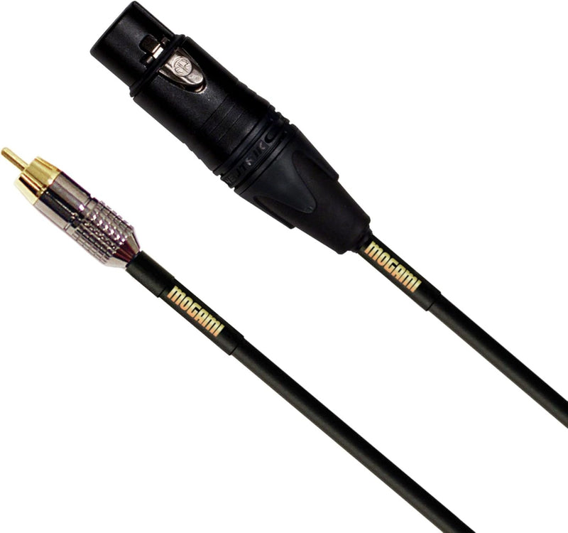 Mogami GOLD XLRF-RCA-06 XLR Female to RCA Cable 6ft — main product image