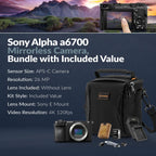 Sony Alpha a6700 Mirrorless Camera Bundle