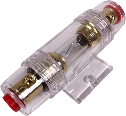 Gravity BGR-KIT8-PK3-RED 1500W 8 Gauge Amplifier Kit Red
