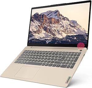 Lenovo Ideapad 3 15 AMD Ryzen 5 Laptop Sand — main product image