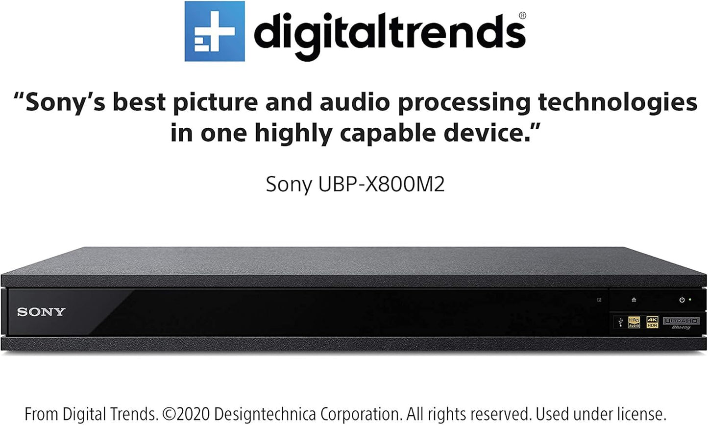 Sony KD50X80J 50" 4K Smart TV & UBP-X800M2 Blu-Ray Player Used