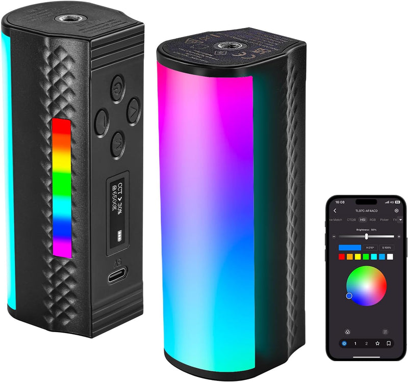 Neewer TL97C RGB Magnetic Handheld LED Light Wand — main product image