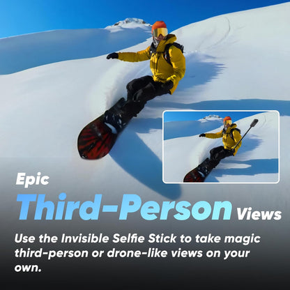 Insta360 CINSAAQ/B-SF X3 5.7K 360° Action Camera Kit