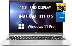 HP 687N8UT#ABA ProBook 450 G9 i5-1235U 64GB RAM 1TB SSD Laptop
