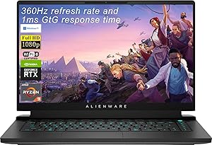 Dell Alienware m15 R5 Ryzen 9 RTX 3070 Gaming Laptop