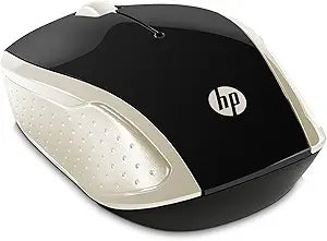 HP 2HU83AA#ABB 200 Silk Gold Wireless USB Mouse — main product image