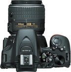 Nikon 1546 D5500 18-55mm VR II Kit Black DSLR Camera
