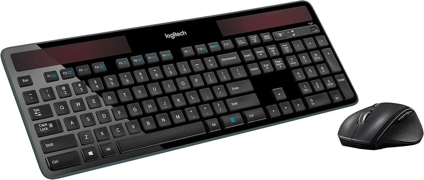 Logitech MK750 Wireless Solar Keyboard and Mouse Combo