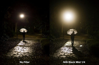NiSi 49mm Black Mist 1/8 Lens Filter - Diffusion Effect