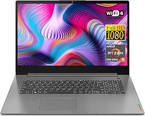 Lenovo Ideapad 3: 17.3" FHD, Ryzen 5, 16GB RAM, 1TB NVMe SSD