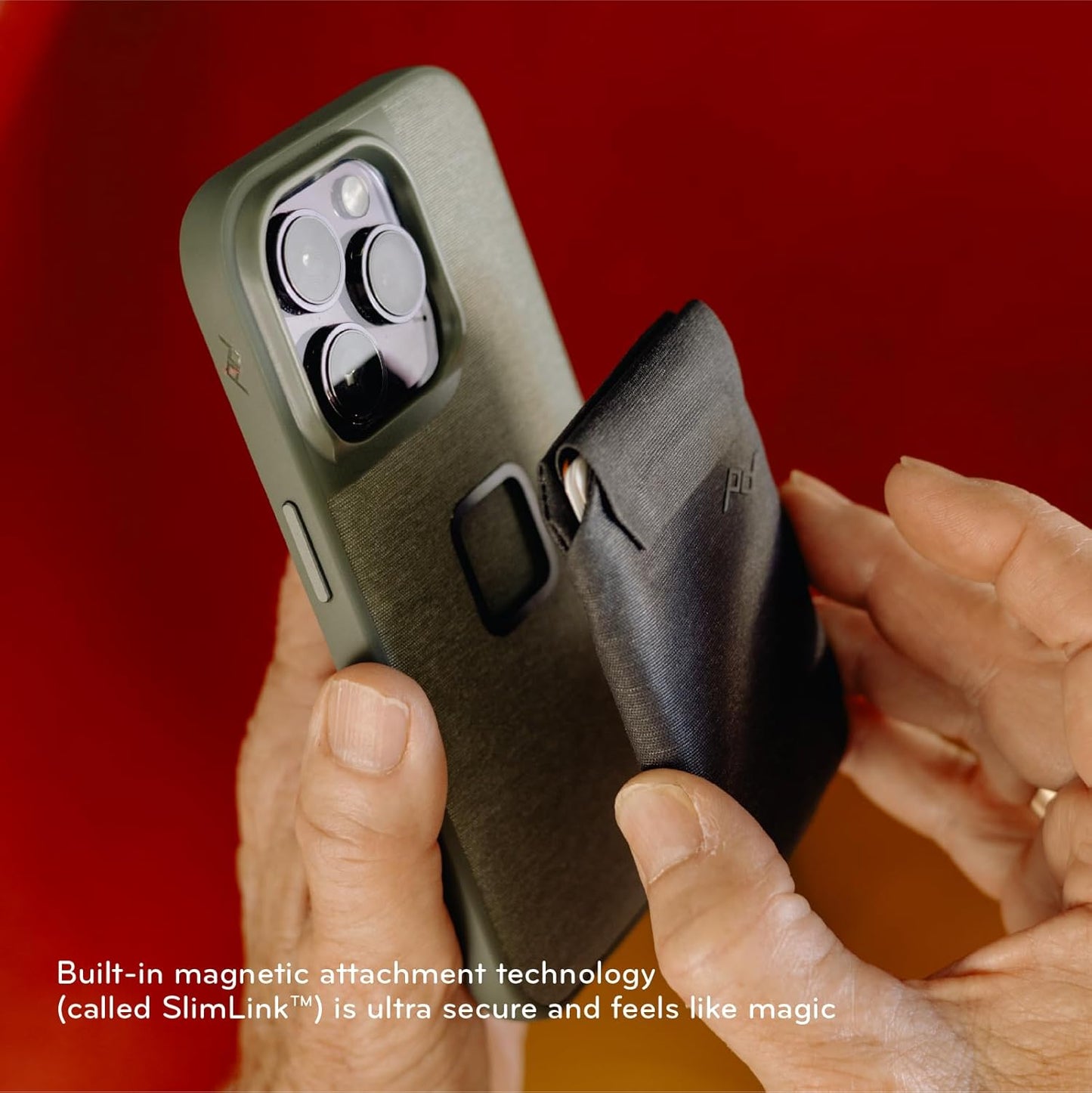 Peak Design M-WA-AB-CH-1 Mobile Wallet Stand Charcoal