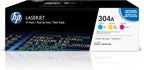 HP CF340A 304A Cyan Magenta Yellow Toner Cartridge 3-Pack