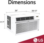 LG LW1516ER 15000 BTU Window Air Conditioner 800 Sq. Ft.