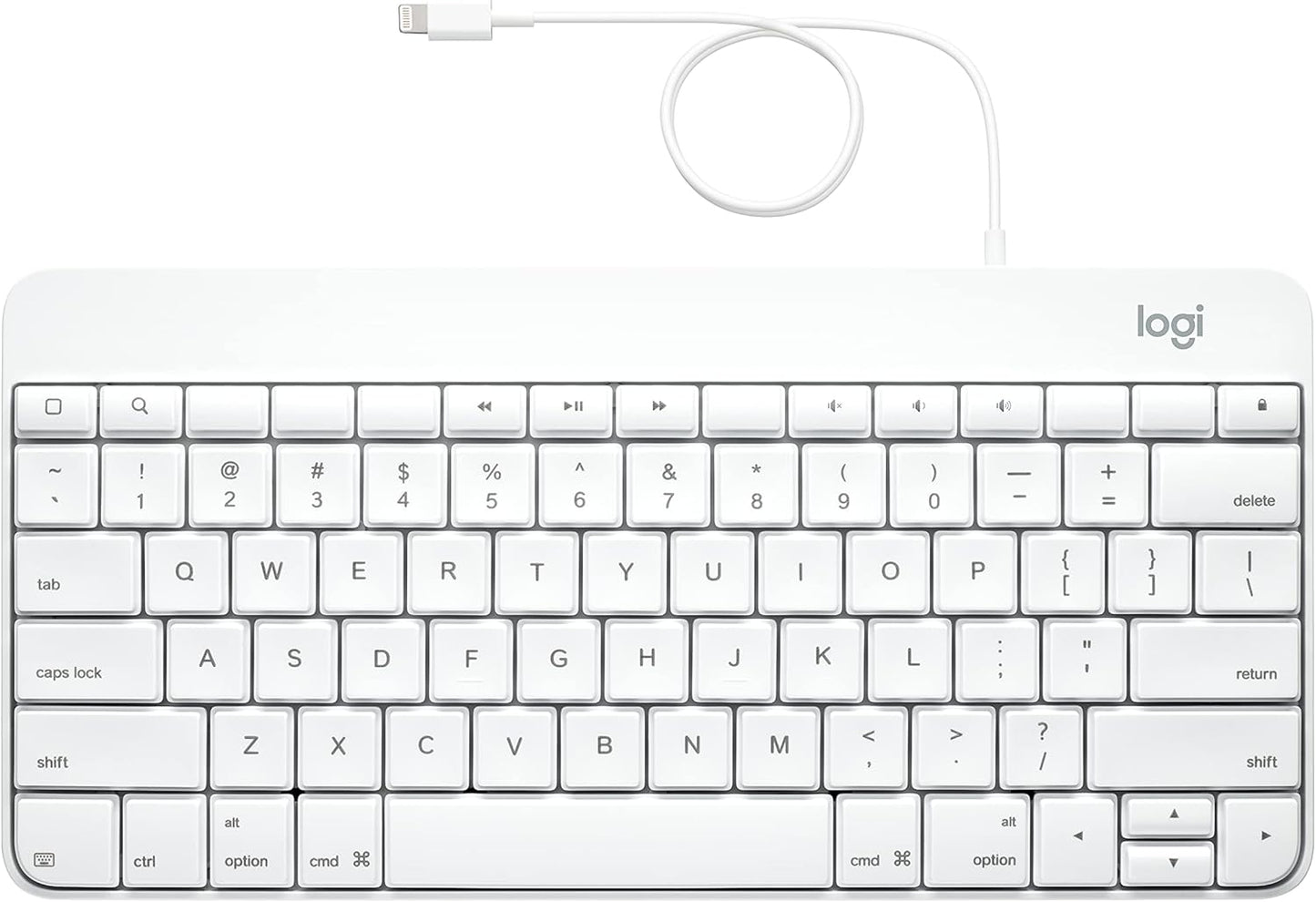 Logitech 920-006341-cr Wired Keyboard for iPad Lightning Renewed