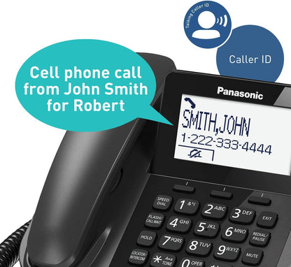 Panasonic KX-TGF352M Corded/Cordless Phone (Renewed)