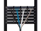Monoprice 129456 Cat6A 6in White SlimRun Ethernet Cable 10-Pack