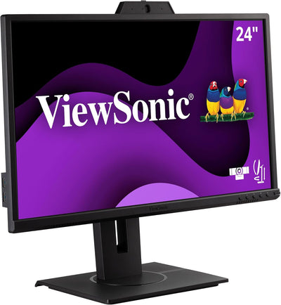 ViewSonic VG2440V: 24" 1080p Video Conferencing Monitor with Camera