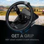 Logitech HEAVY EQUIPMENT BUNDLE Farm Simulator Steering Wheel Renewed