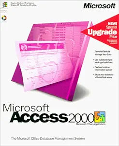 Microsoft 077-01277 Access 2000 Upgrade OLD VERSION