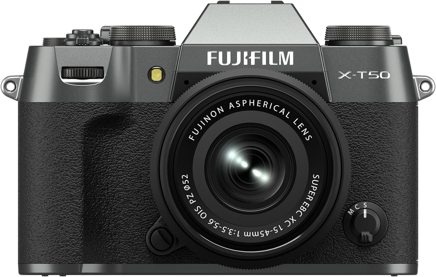 Fujifilm 16828959 X-T50 Mirrorless Camera - XC15-45mm Lens, Silver