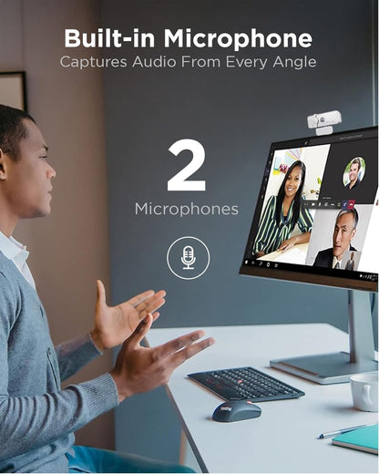 Lenovo GXC1B34793 HD 1080p Webcam Wide Angle