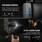 Neewer Z2-C 2.4G TTL Round Head Flash Canon