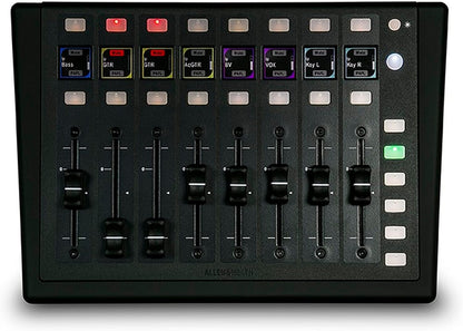 Allen & Heath AH-IP-8 OLED 8-Knob Remote Controller