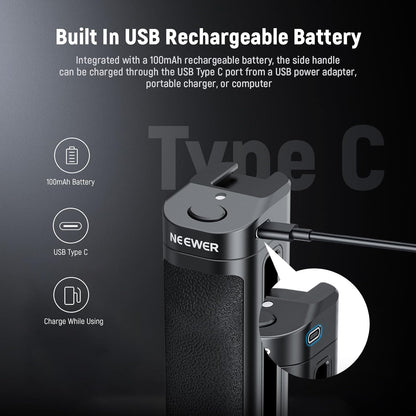 Neewer 10103501 Bluetooth Side Handle Phone Clamp SSD Holder
