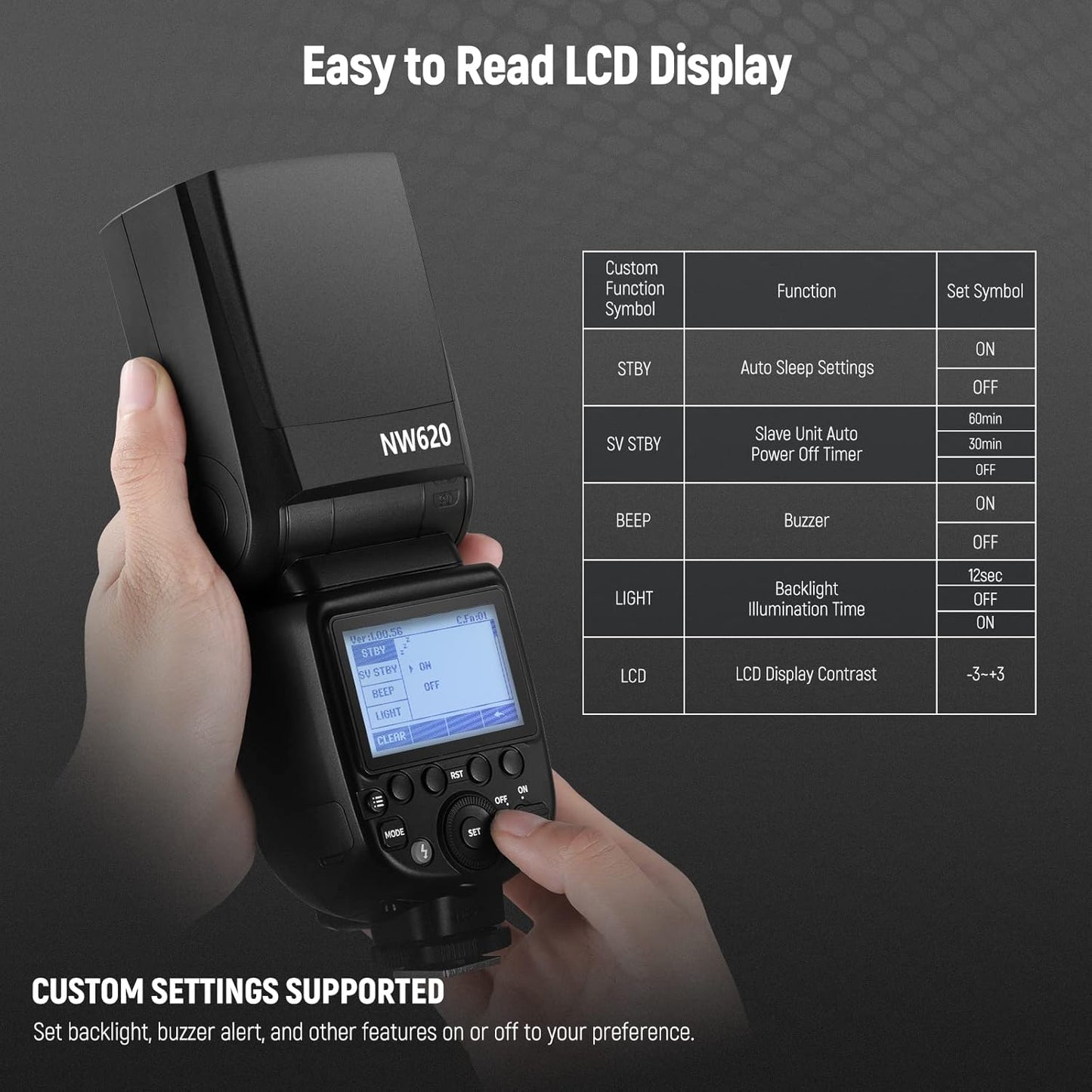Neewer 10102074 NW620 Speedlite Flash GN60