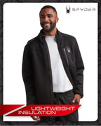 Spyder Men's Jacket Full Zip Encore Fleece Pockets