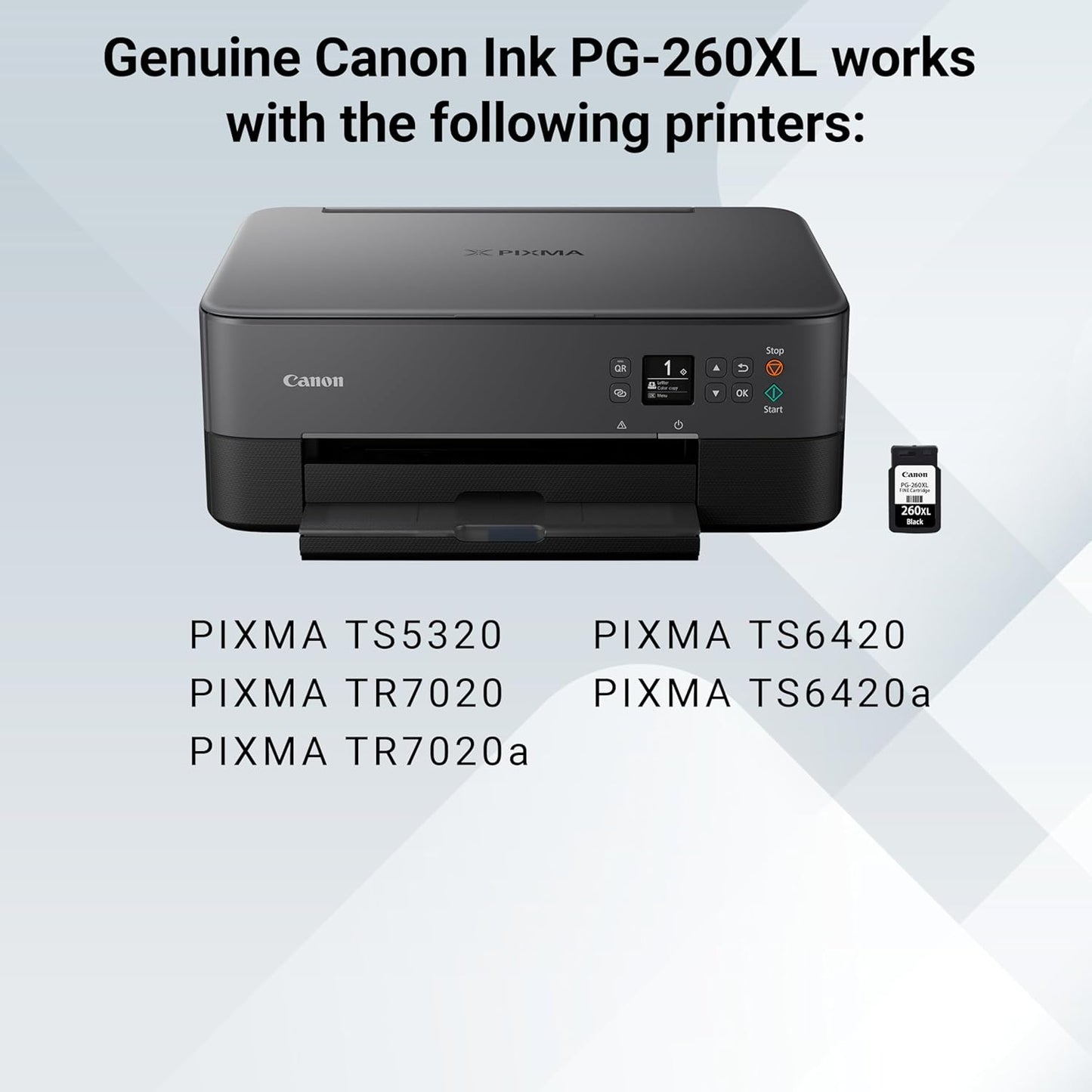 Canon 3706C001 PG-260 XL Black Ink Cartridge