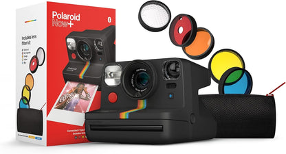Polaroid Now+ Black (9061) Bluetooth Instant Camera (Renewed)