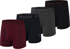 Spyder Mens Performance Boxer Briefs Nylon Mesh Sports Underwear
