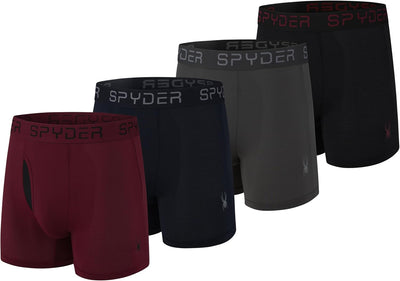 Spyder Boxer Briefs Performance Nylon Mesh Underwear