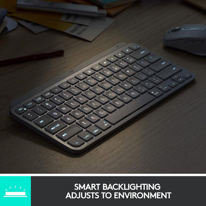 Logitech 920-010388 MX Keys Mini Wireless Keyboard Graphite