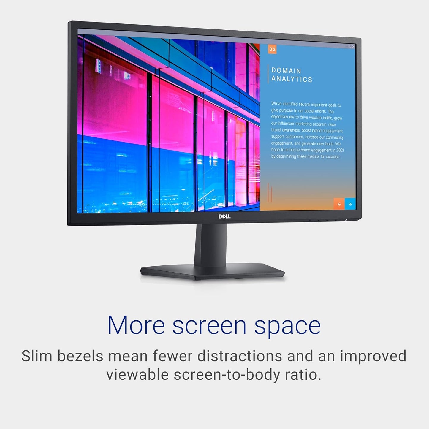 Dell SE2422HX 24-inch FHD Monitor with ComfortView