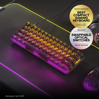 SteelSeries 64837 Apex 9 Mini Optical Keyboard