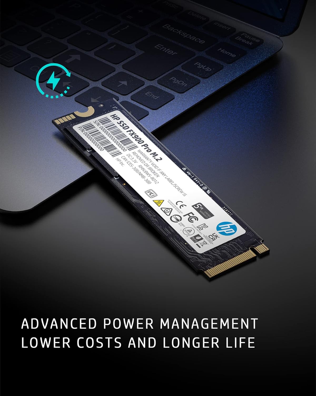 HP 4A3U2AA#ABB 4TB NVMe Gen4 SSD