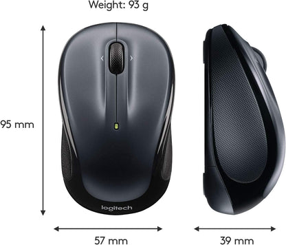 Logitech 910-002142 M325 Wireless Mouse - Dark Silver